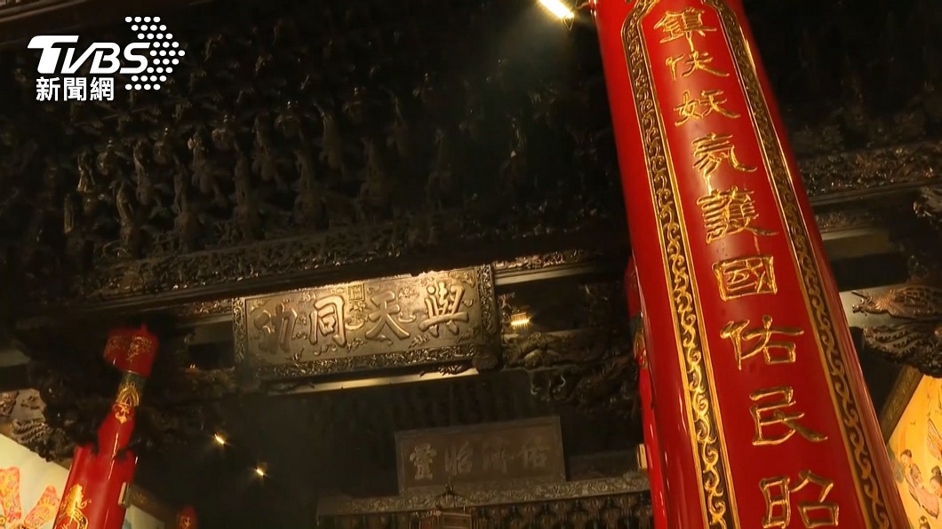 鎮瀾宮。（圖／TVBS）