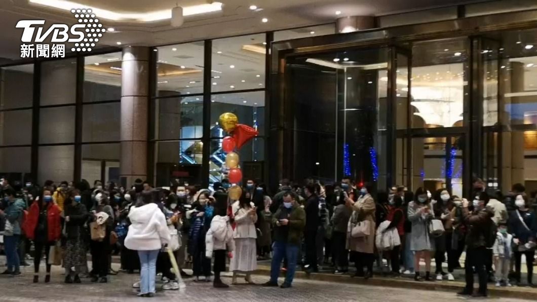 258人進行疏散。（圖／TVBS）