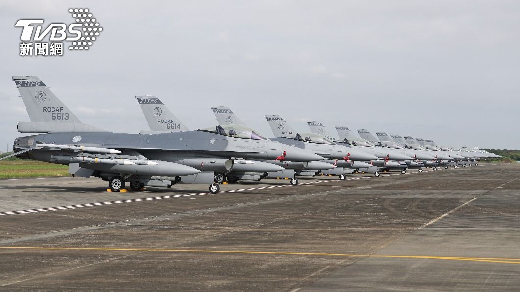 F-16戰機20日復飛　空軍：重新投入攔截共機任務