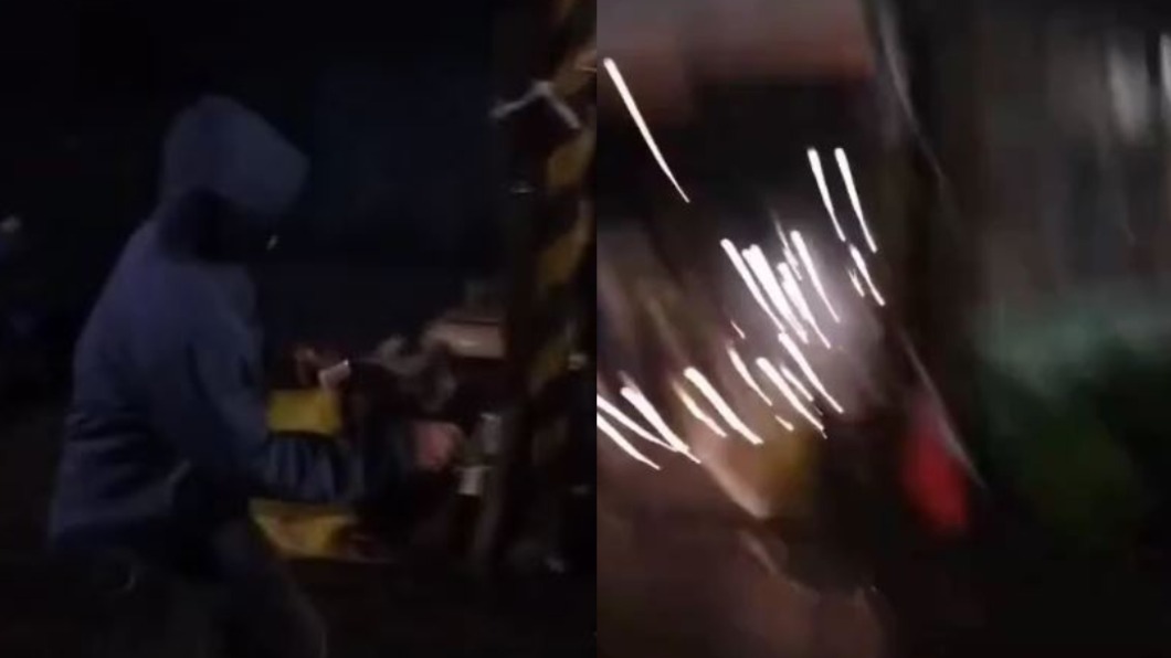 因不滿對方提出的賠償和解金太高,索性到住家鬧事。(圖/翻攝自阮厝住三芝 臉書)