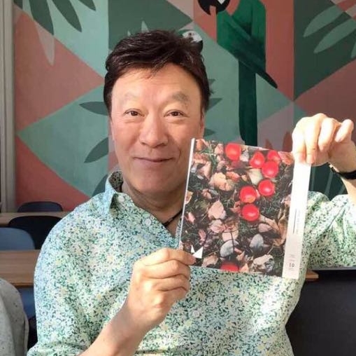 曾是皇家香港警察警司的陳欣健。(圖/翻攝自陳欣健微博)