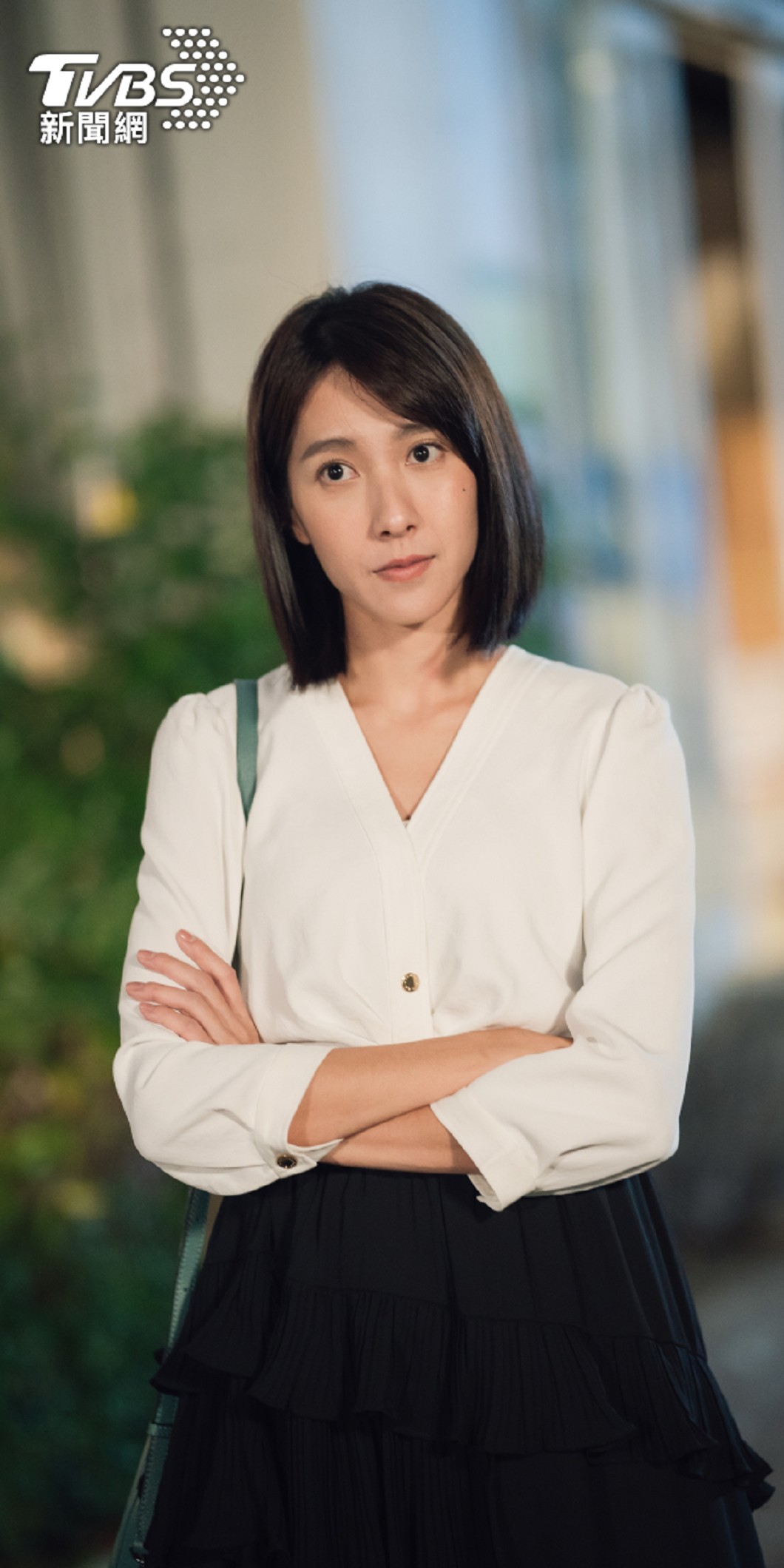楊晴分享私下感情觀。(圖/TVBS)