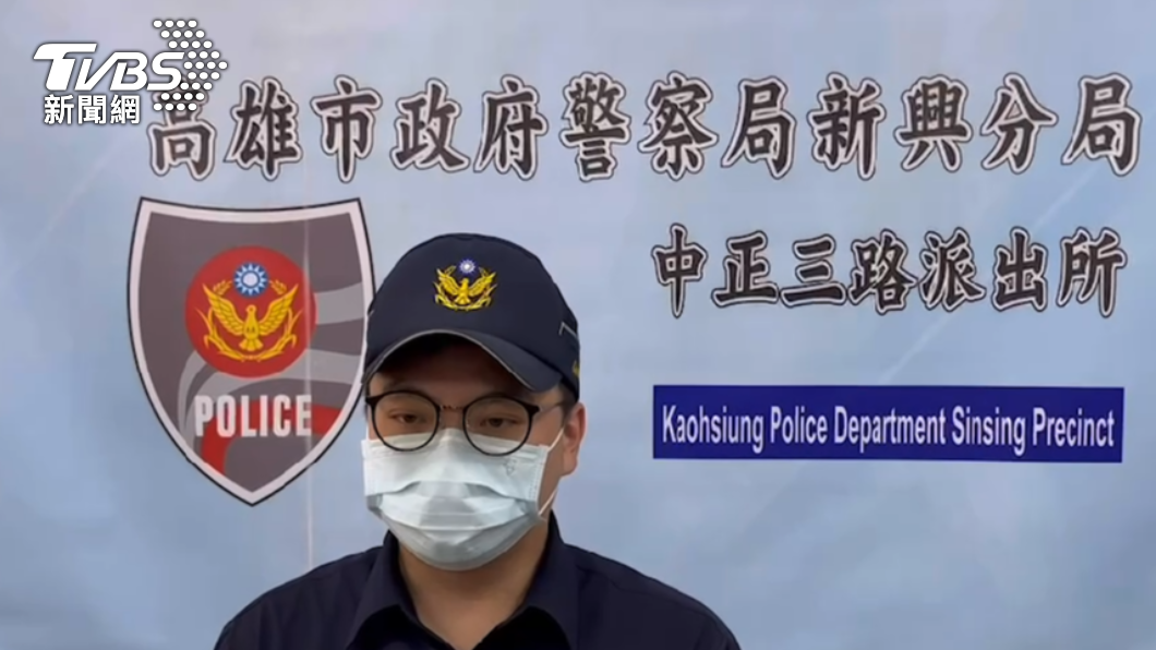 中正三路派出所副所長趙翊丞說明案情。(圖/警方提供)
