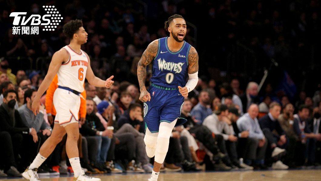 羅素麻辣鍋加湯斯3分打 NBA灰狼2分險勝尼克