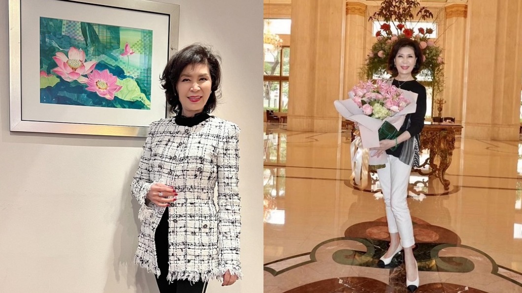 資深女星白嘉莉返台便選擇長住飯店2年。(圖/翻攝自白嘉莉臉書)