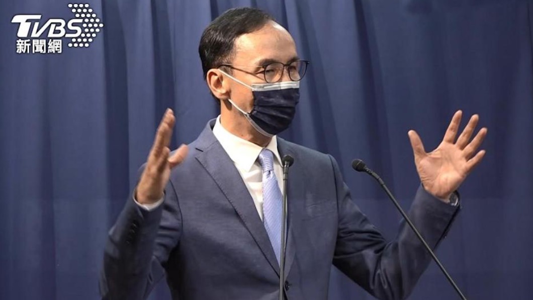 王世堅稱國民黨主席朱立倫目前聲量低,排名倒數。(圖/TVBS資料畫面)