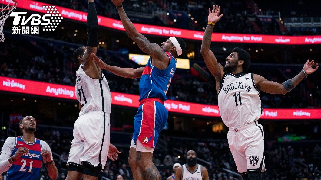 厄文30分、阿德雷奇27分　NBA籃網1分險勝巫師