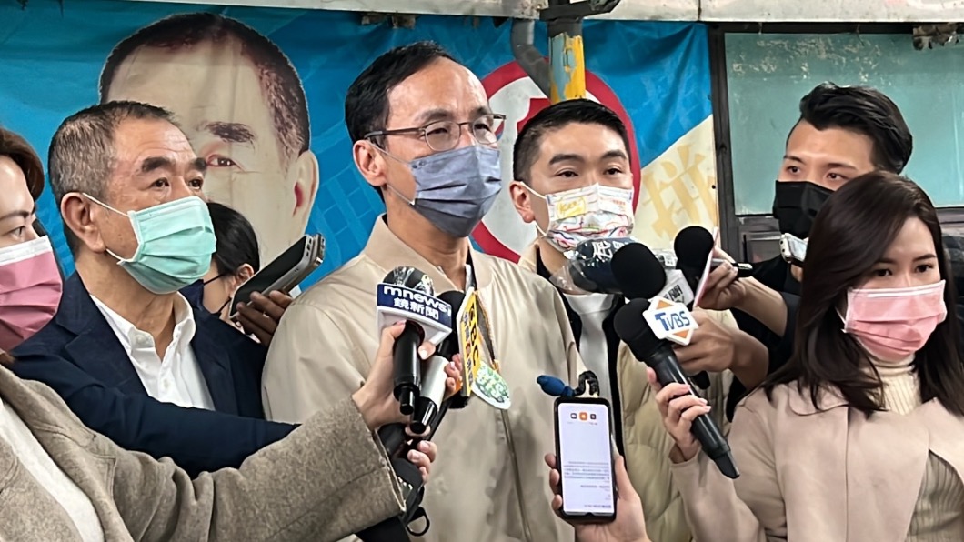 郝龍斌拋北市選戰「藍白合」 朱立倫回應了