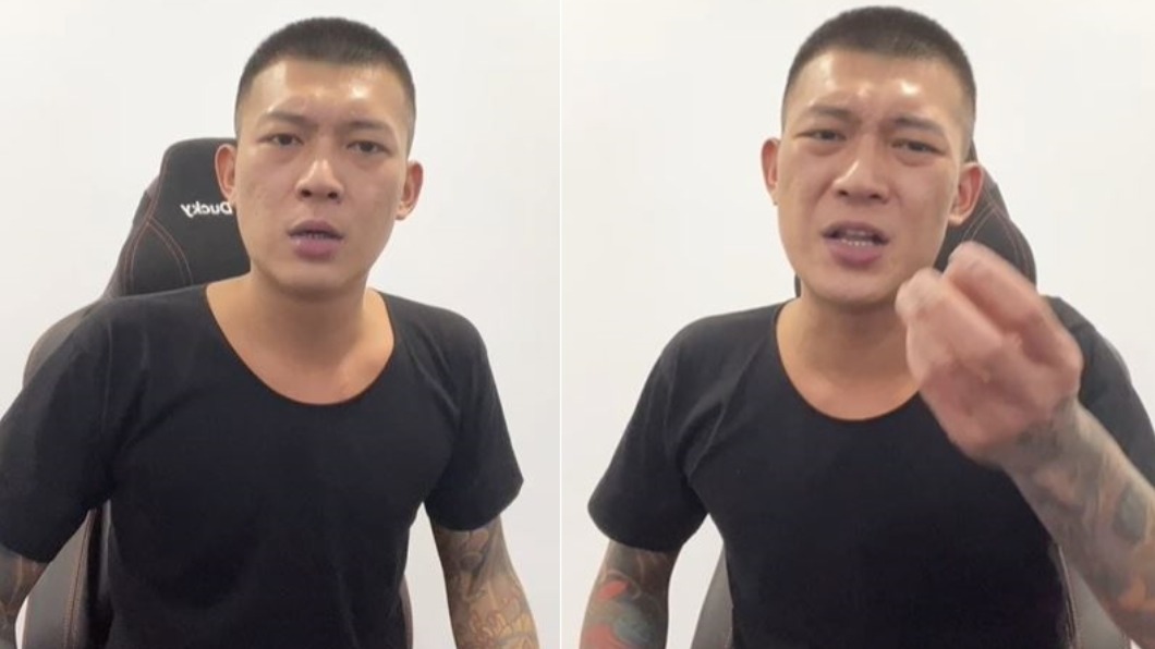 鳳梨在直播中飆罵。(圖/翻攝自鳳梨臉書)