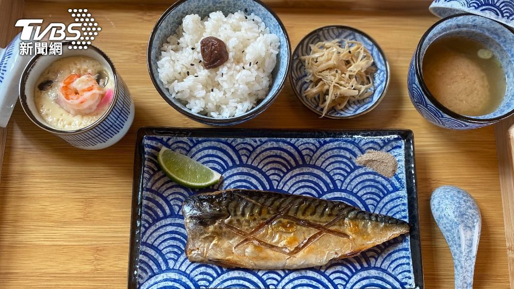 早餐就像日式朝食。（圖／TVBS）