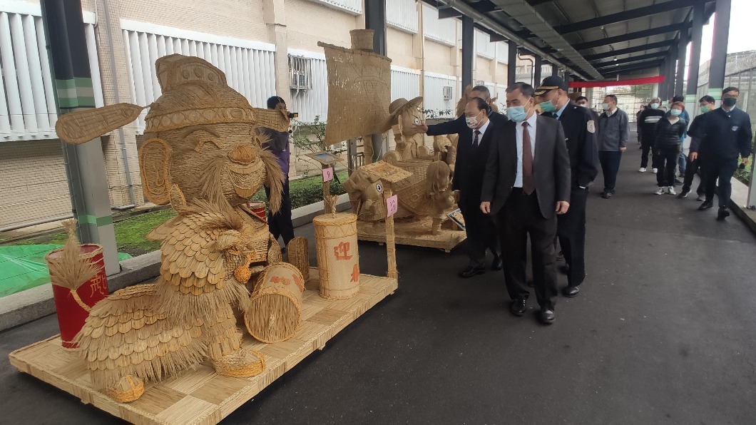 宜蘭監獄收容人 稻草關公 航海王大車拼