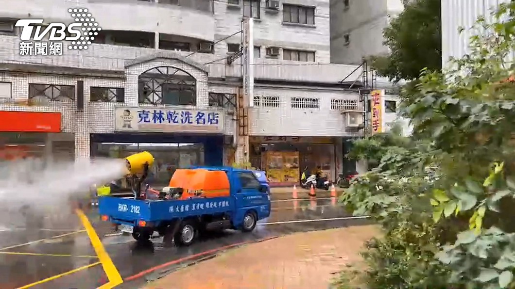 相關個案足跡擴大清消。(圖/TVBS)
