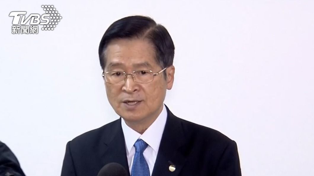 前任中華民國國防部長嚴德發。(圖/TVBS)