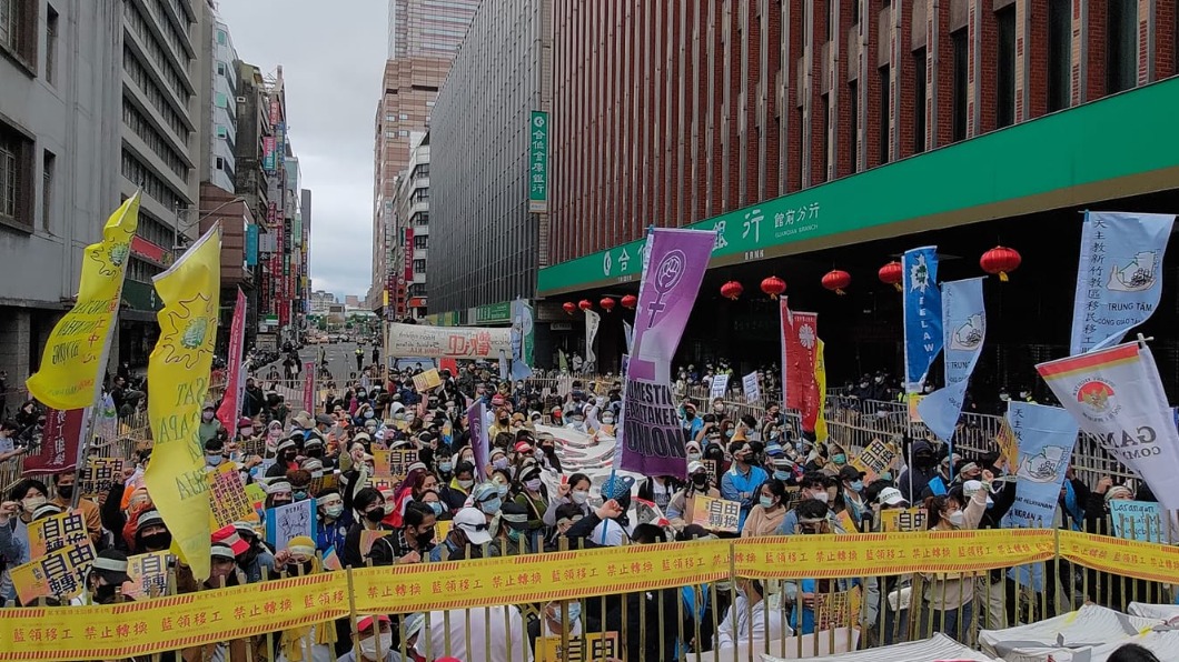 6百移工上週才辦大遊行「畫面曝」　勞團：這地區來最多