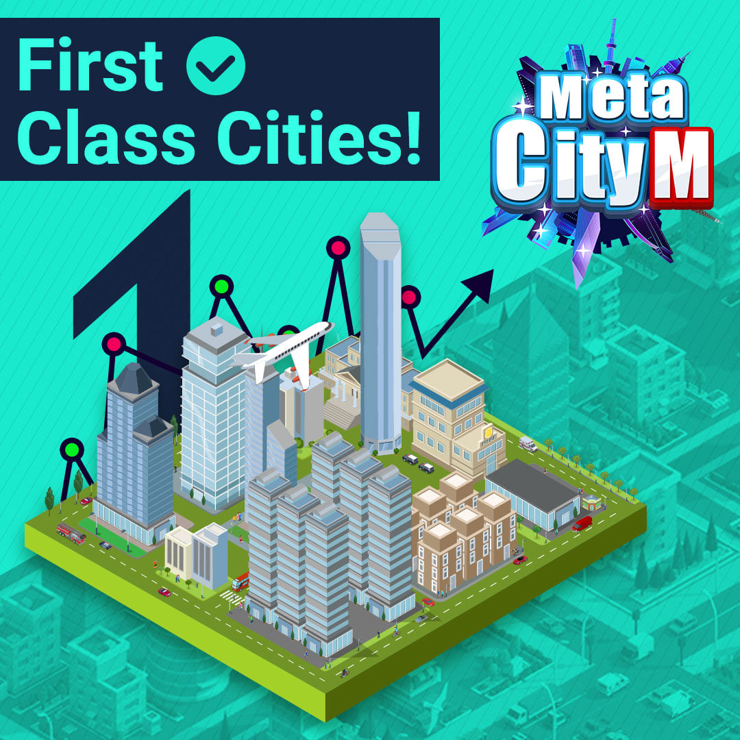 手機遊戲《MetaCity M》。(圖/翻攝自MetaCity M臉書)