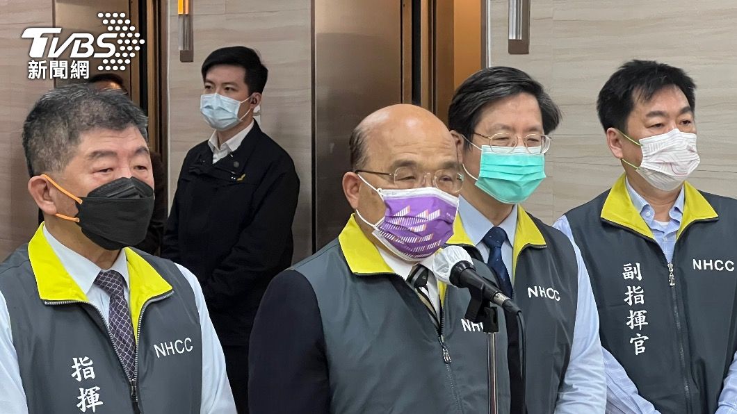 年底要選舉才不升三級? 蘇貞昌:國人戒慎不必恐懼