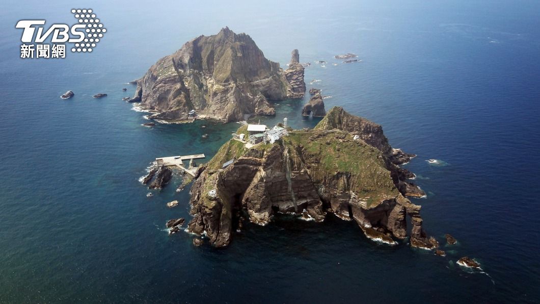 日韓兩國都聲稱擁有這座島嶼的主權,然而獨島目前實質是由韓國控制。(圖/達志影像路透社)