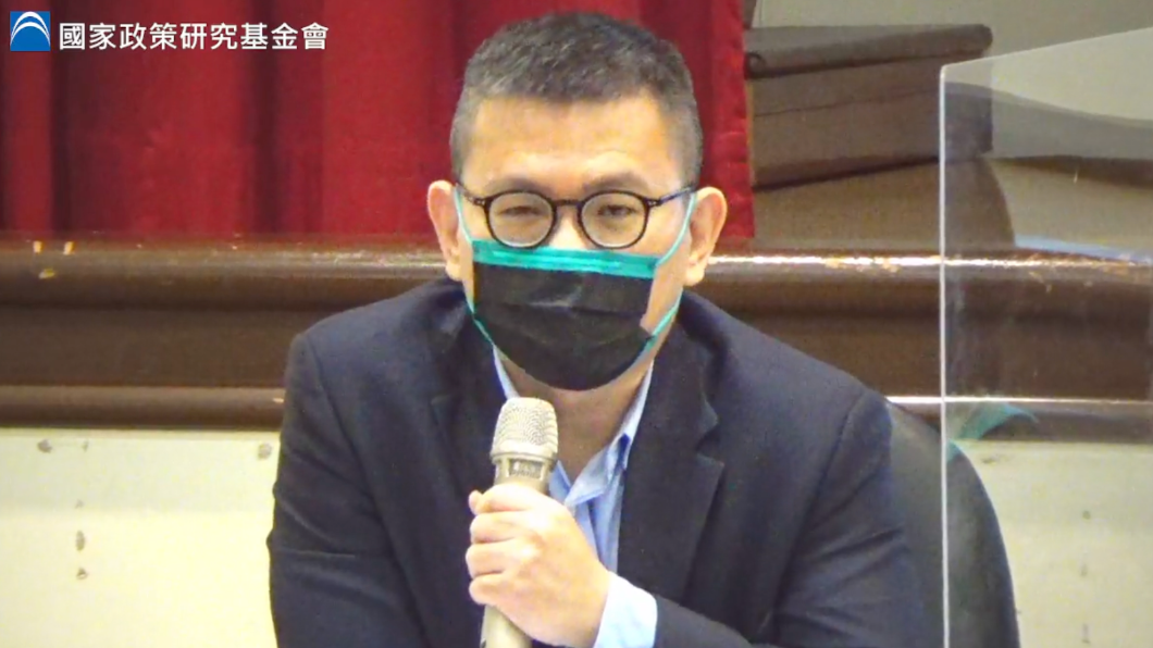 文化大學行政管理系教授蘇子喬。（圖／翻攝國民黨智庫臉書直播）