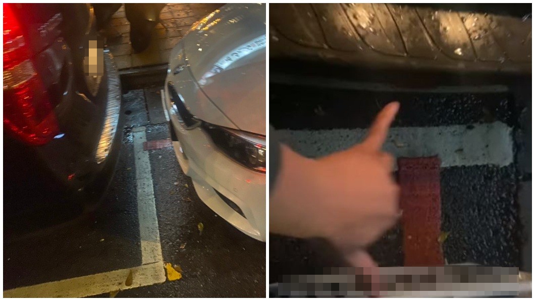 遭2違停車前後夾擊!女寒風等1小時出絕招 網讚:幹得好
