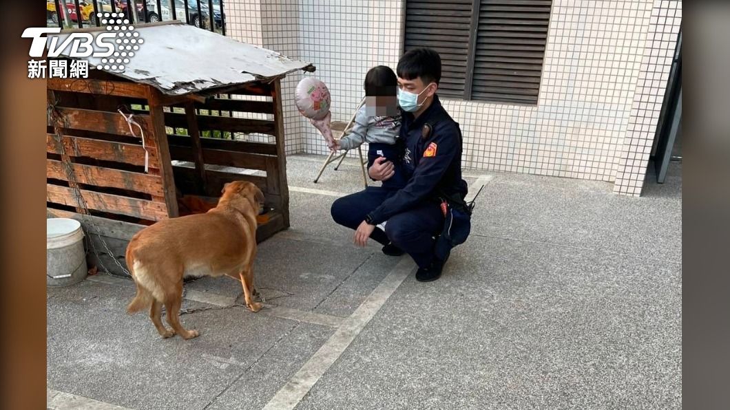 深夜食堂群組建功 波麗士唱歌哄迷途童助返家(圖/警方提供)