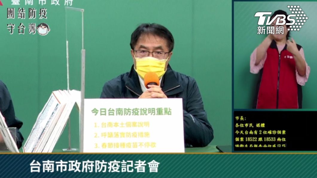 台南確診+2 嬤照顧染疫孫女中鏢、高雄港接觸者足跡曝