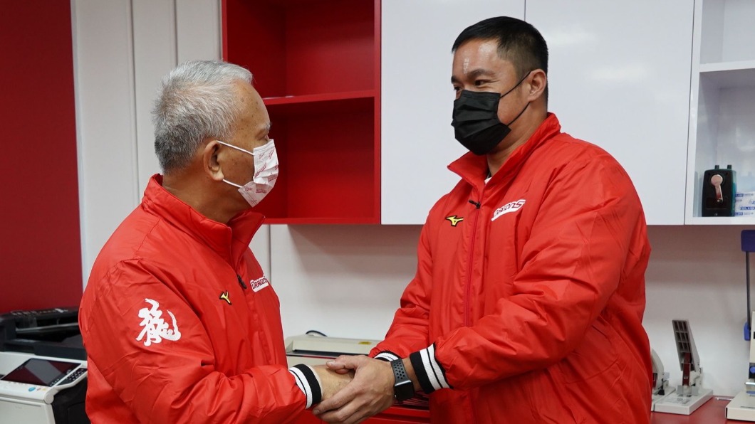 味全龍宣布簽下林智勝。(圖/翻攝自味全龍臉書)