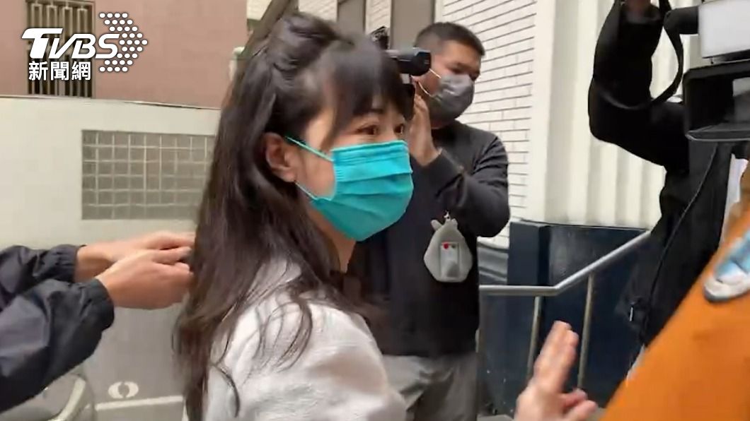 高嘉瑜發生明表示希望傷害到她為止。(圖/TVBS資料畫面)