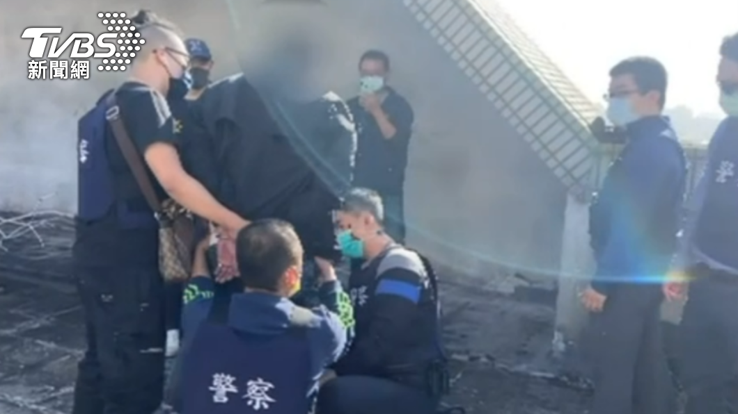 警方逮捕趙嫌。(圖/警方提供)