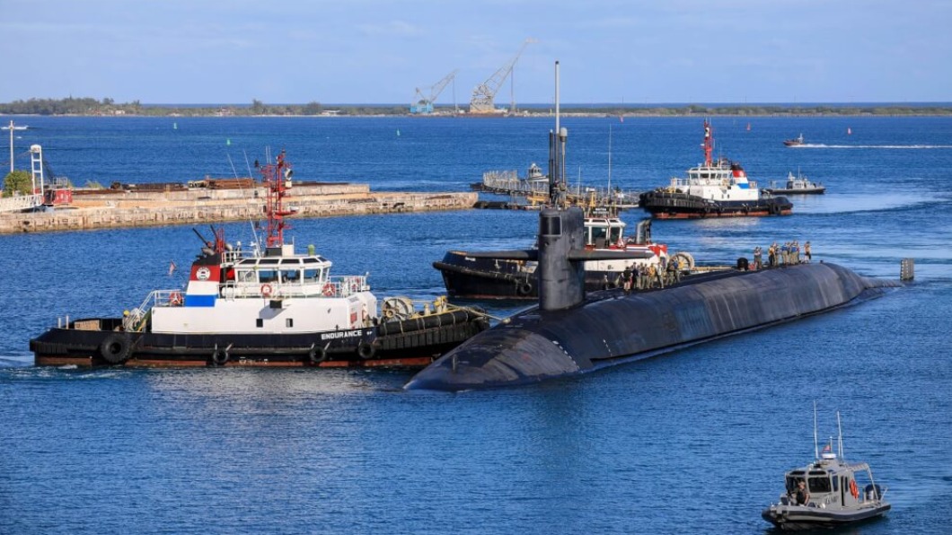 罕見!美軍核潛艦現身關島 日媒:美未因烏克蘭遺忘台灣