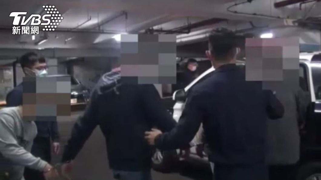 3名毒蟲遭警方逮捕。(圖/TVBS)