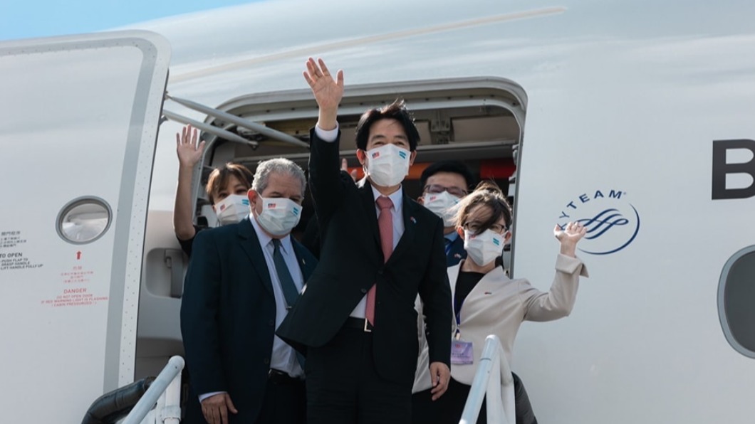 副總統賴清德出訪宏都拉斯。(圖/翻攝自賴清德臉書)