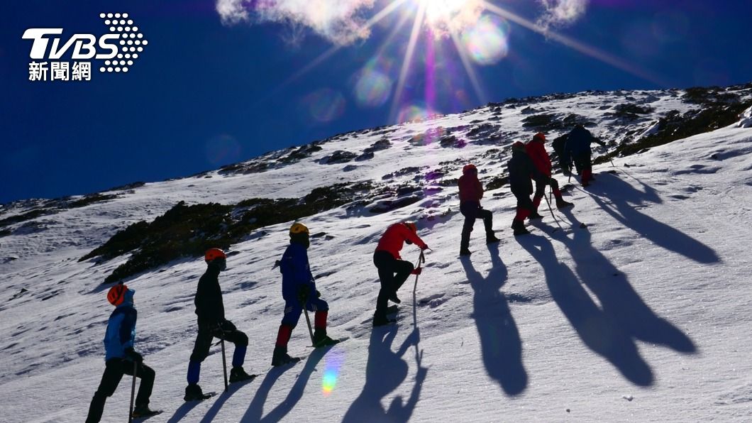 教練指出,今年雪況相較往年佳。(圖/山訓教官 歐陽台生提供)