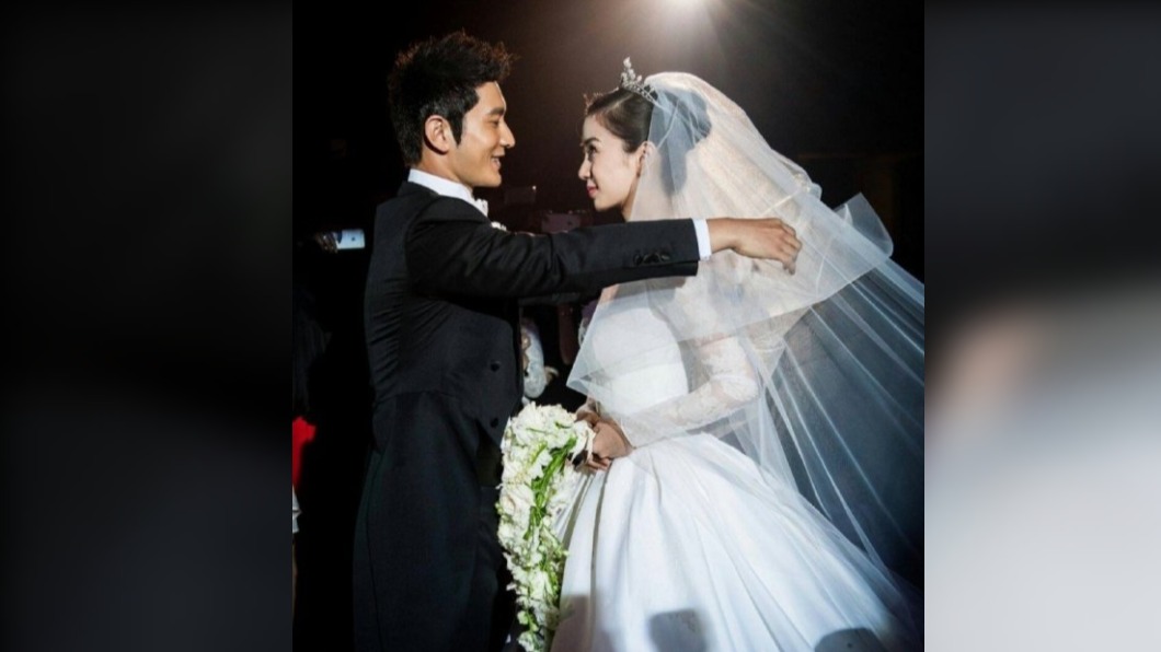 黃曉明、Angelababy6年婚姻告吹。（圖／翻攝自微博）