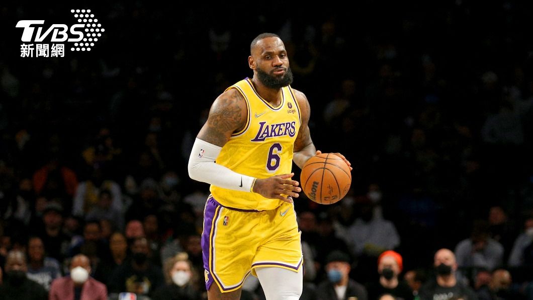 美國NBA籃球員詹姆士。(圖/達志影像路透社)