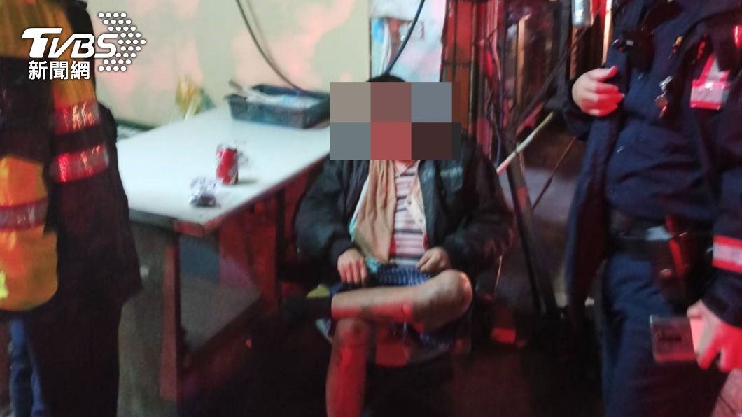 潘男承認是自己燒房子。（圖／中央社）