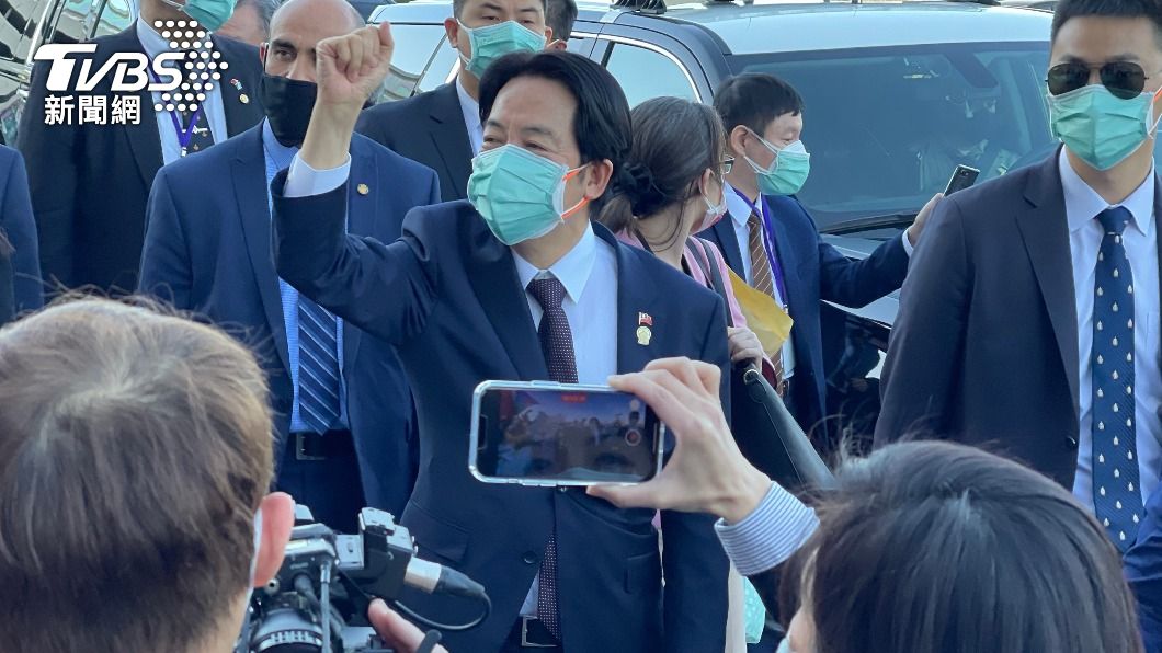 裴洛西與賴清德會談 堅定支持台灣參與世衛組織