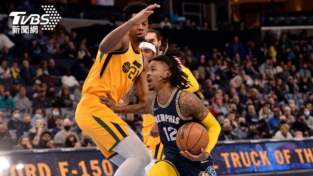 莫蘭特「大三元」 NBA灰熊賞爵士4連敗