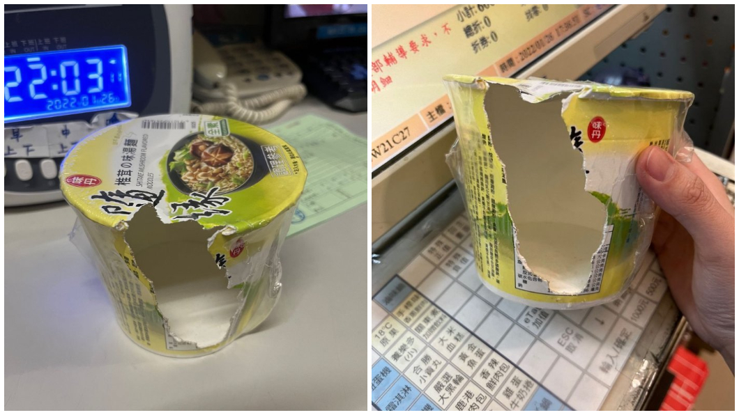 「超惜食」老鼠整碗泡麵啃乾淨 網笑:是有多餓?