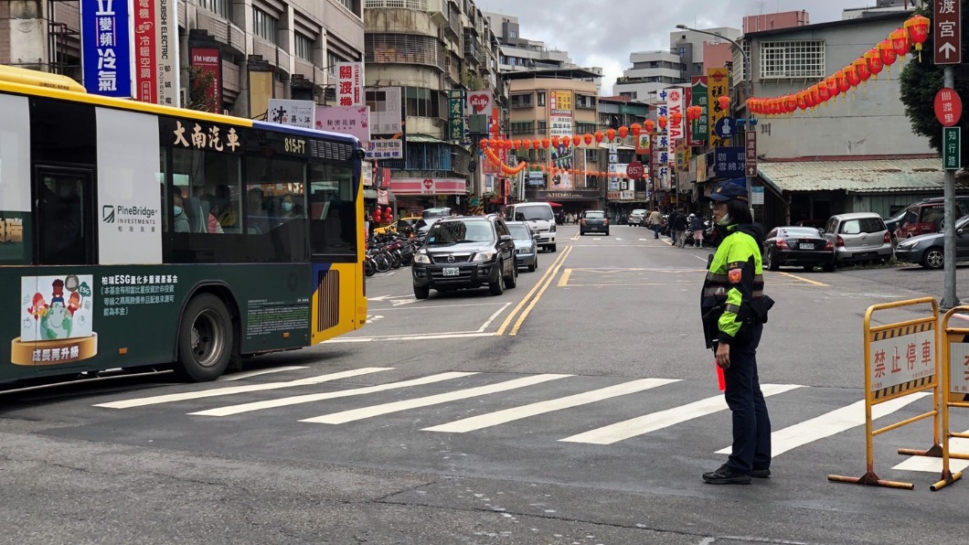 北投警分局將運用警力和義警等人員,於周邊道路實施疏導及管制。(圖/北投分局提供)