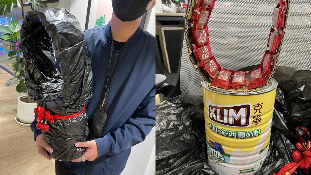 拆開包裝才發現是超有才惡作劇。（圖／翻攝自Costco好市多 商品經驗老實說）