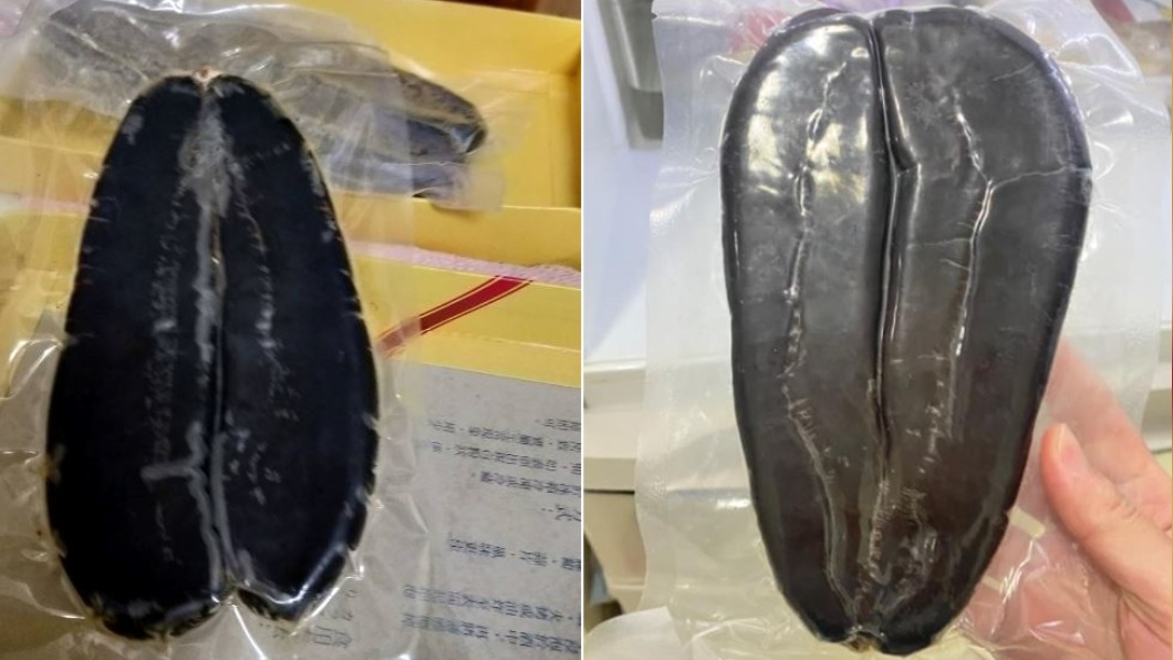 烏魚子黑到發金!網一看驚喊「極品血烏」:愈久愈好