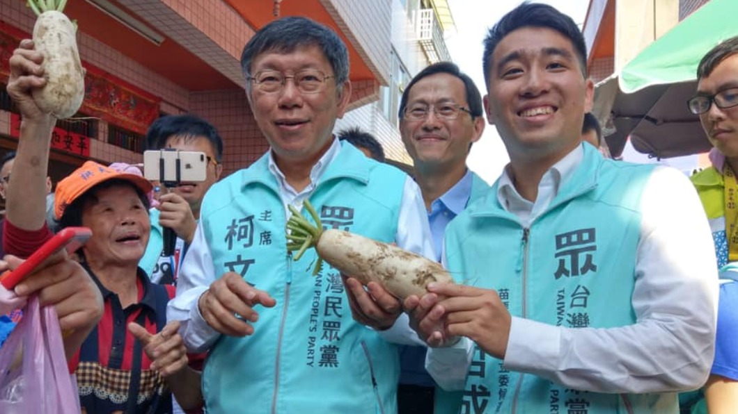 朱哲成2020年也曾代表民眾黨參選立委。(圖/翻攝朱哲成臉書)