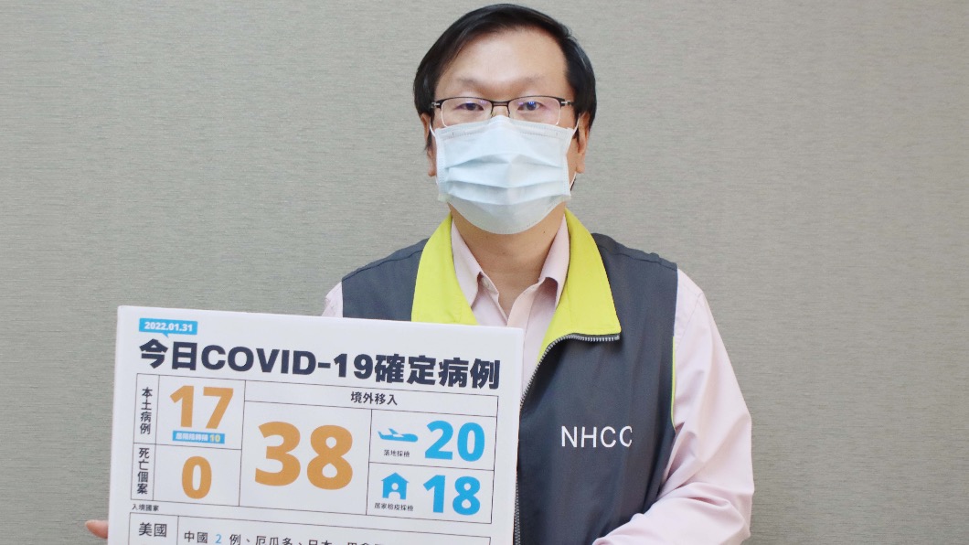 本土+17新北男到高雄團圓確診 感染源仍在調查中