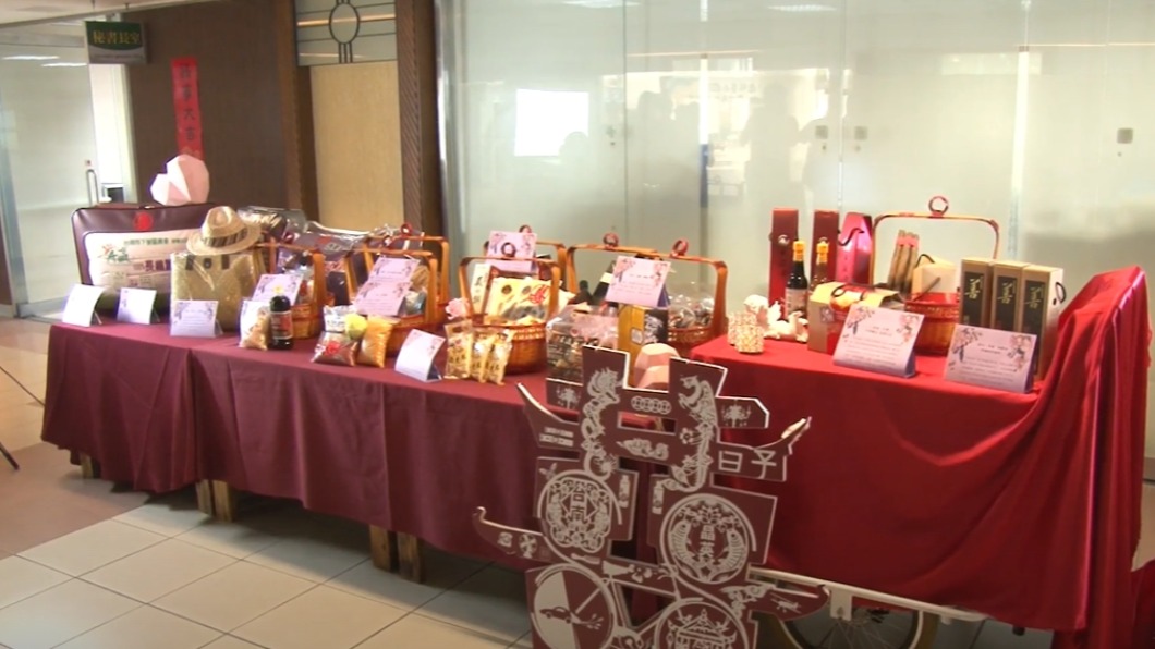 台南市府2019為林志玲準備的嫁妝。(圖/台南市政府提供)