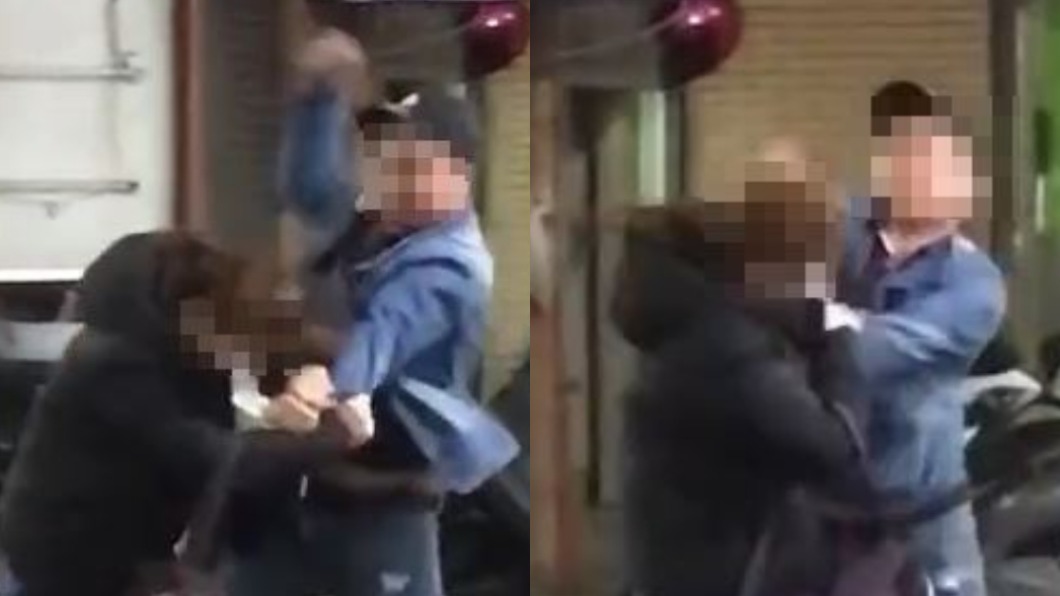 算什麼男人!越南夫除夕夜當街打老婆 連續出拳猛擊頭