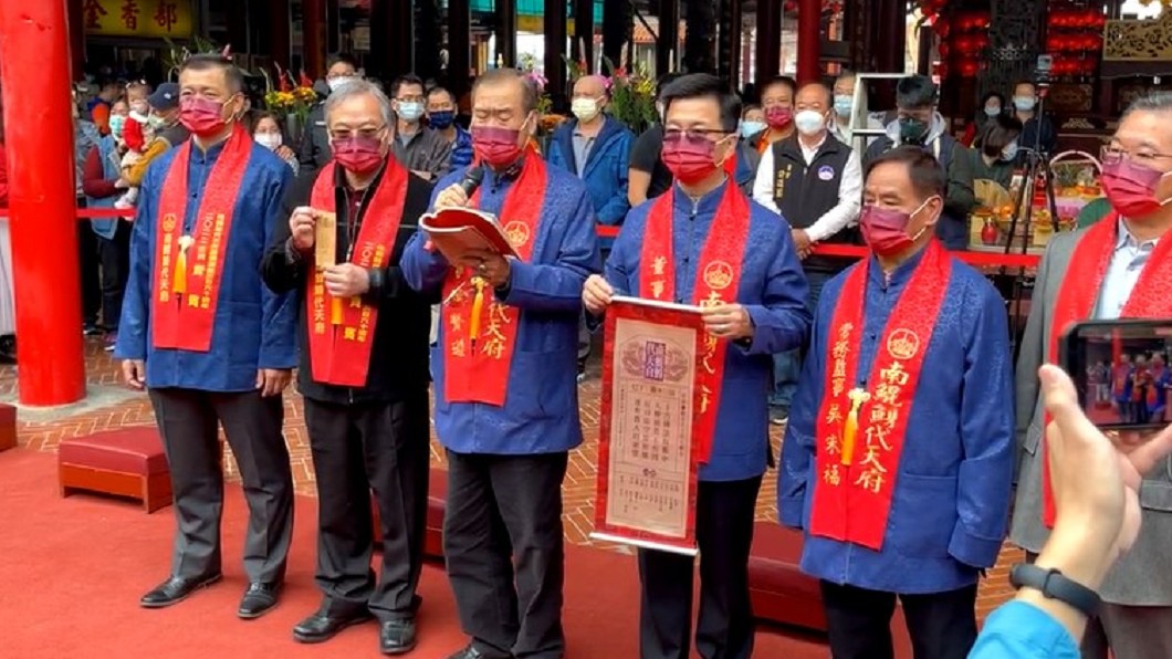 廟方說明籤詩故事。（圖／翻攝自南鯤鯓代天府臉書）