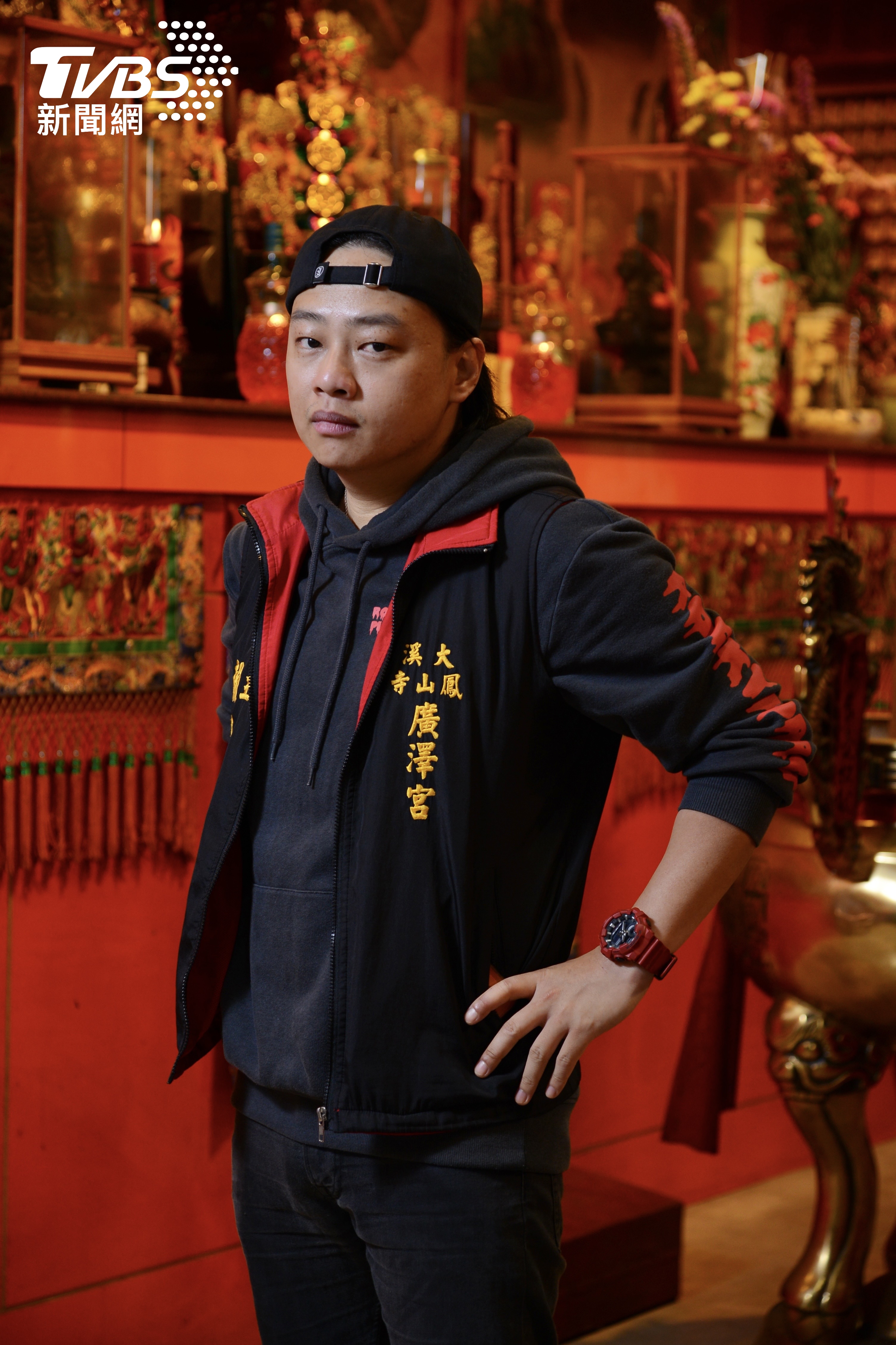 賴銘偉分享求財、招桃花撇步。（圖／TVBS）