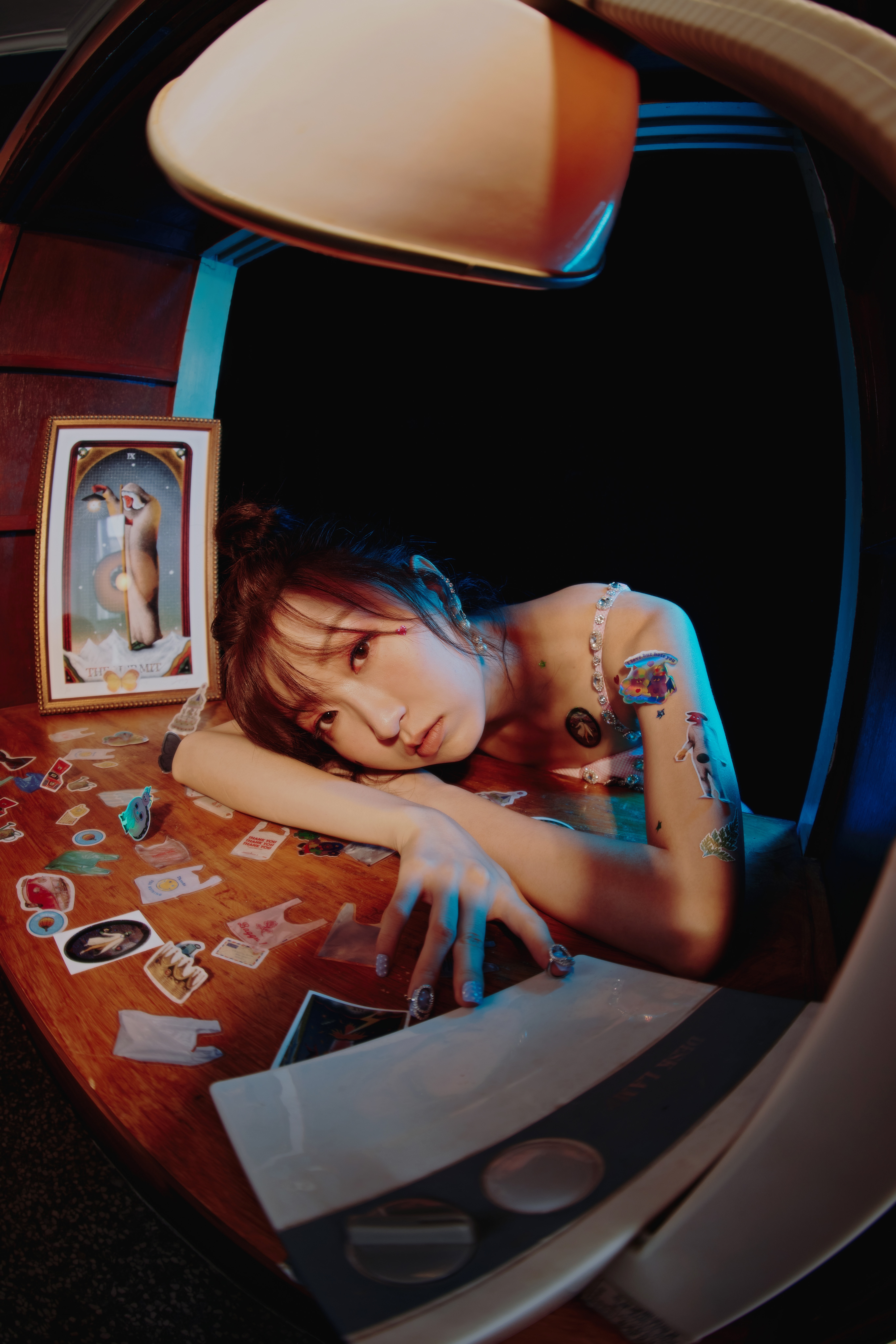 李英宏讚藍婷聲線輕柔舒服。(圖/宇宙信號提供)
