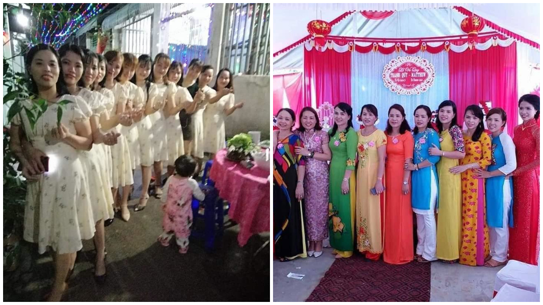 河靜省和義安省各自都有網友們分享自家女兒照片。（圖／翻攝自河靜省「Hà Tĩnh」和義安省「Nghệ An」臉書粉絲團）