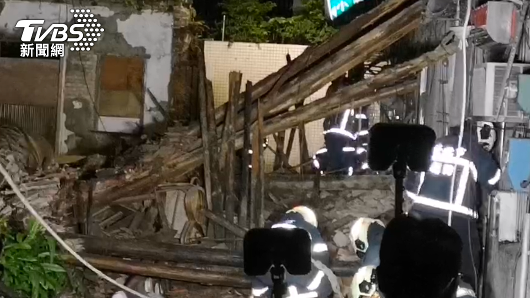 目前沒有人員傷亡。(圖/TVBS)